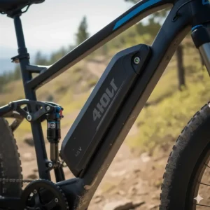 Image showcasing the lightweight, durable aluminum alloy frame of the high-performance 2000W e-bike.