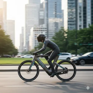 The Trek FX+ 7S, a top-rated fastest electric bike street legal for high-speed commuting.